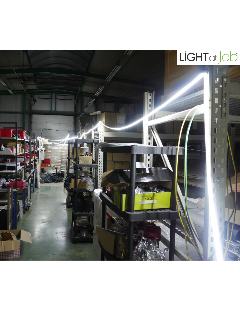 Bandeaux led spécial chantier étanches IP65 230 V 20 mètres Light At Job